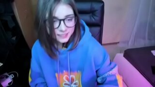 Pendejita פּלייינג מיט דילדאָ